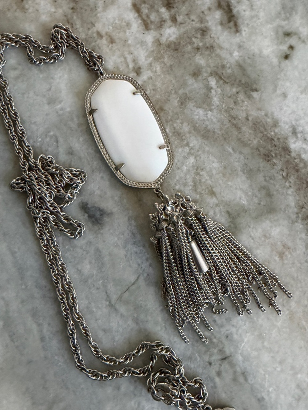 Kendra Scott Rayne Necklace - Mother of Pearl
